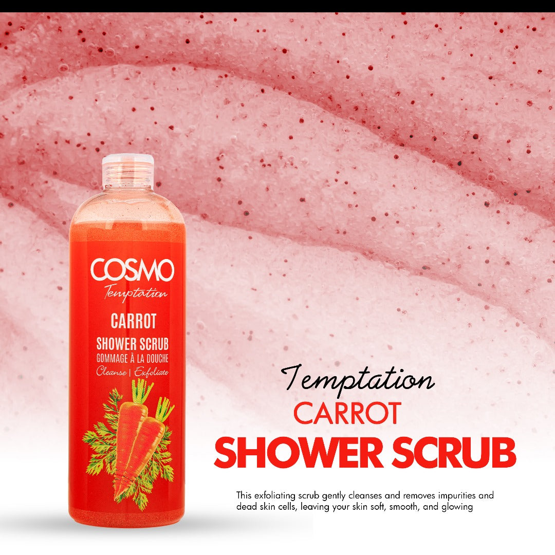 Temptation Carrot Shower Scrub